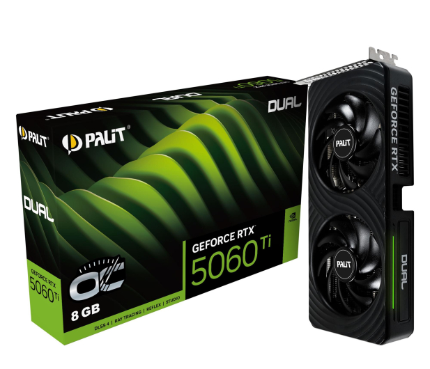 PALIT GeForce RTX 5060 Ti Dual OC 8GB GDDR7 DLSS4 - 1331022 - zdjęcie 9